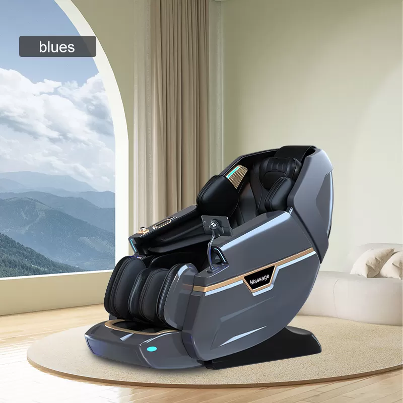 Top Selling Premium PU Leather Full Body Massage Chair with Air Pressure Relief thumbnail 5